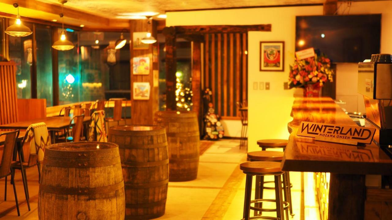 Winterland Lodge & Taproom Nozawaonsen Esterno foto